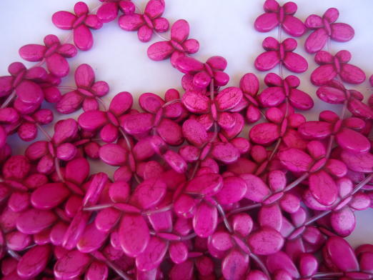 (image for) Pink Butterfly Beads #TU1088B